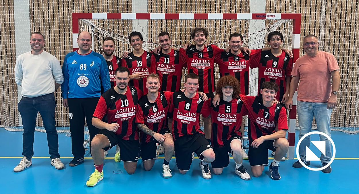 Photo équipe SENIORS du club de Sierentz de Handball