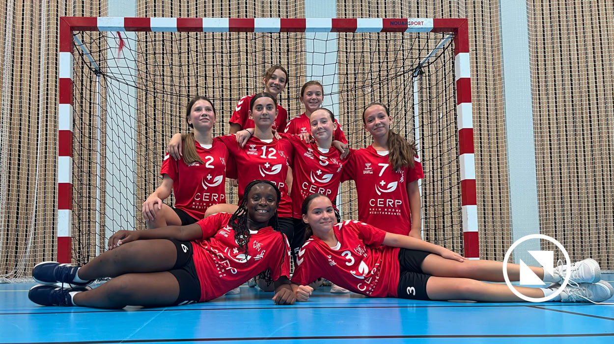 Photo équipe U13F du club de Sierentz de Handball